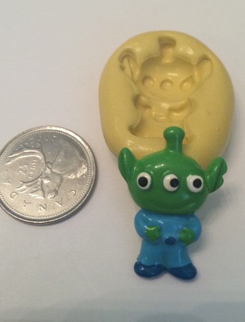 Toy Story Alien Silicone Mold